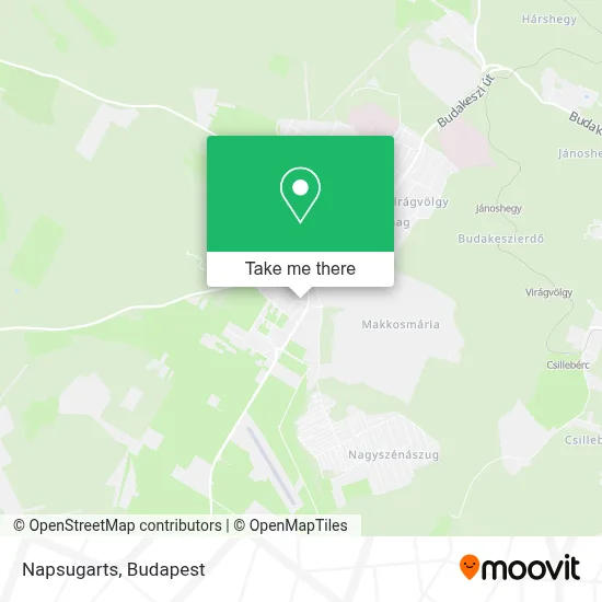 Napsugarts map