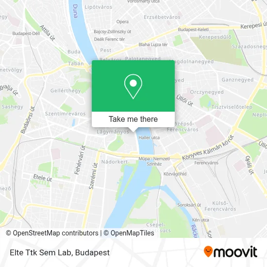 Elte Ttk Sem Lab map