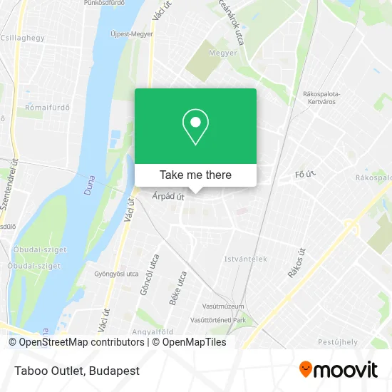 Taboo Outlet map