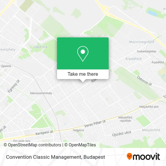 Convention Classic Management map