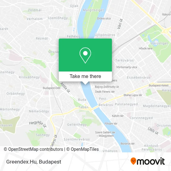 Greendex.Hu map