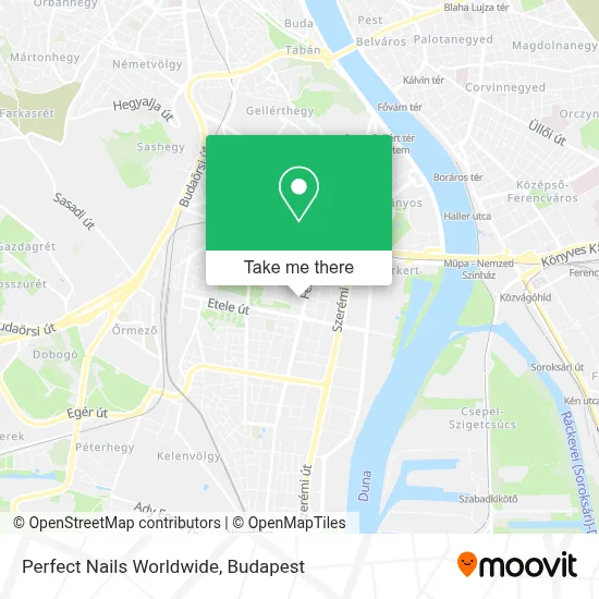 Perfect Nails Worldwide map