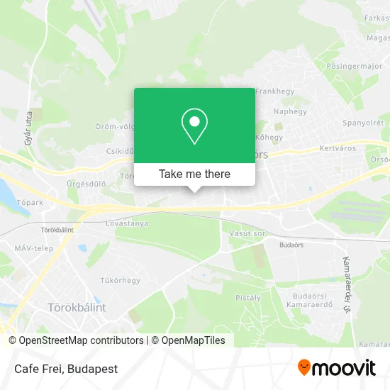Cafe Frei map