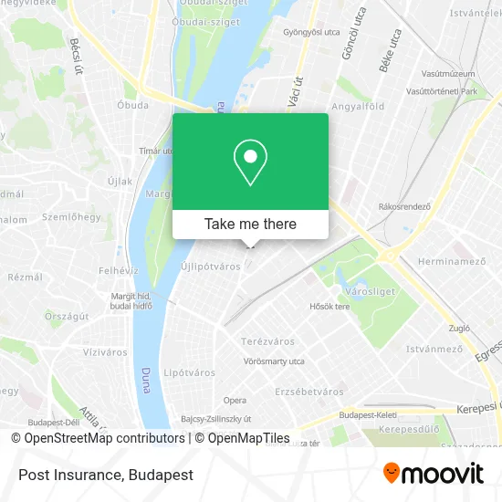 Post Insurance map