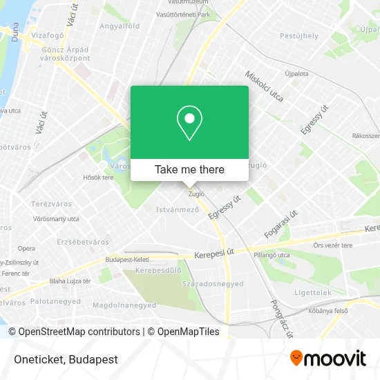 Oneticket map