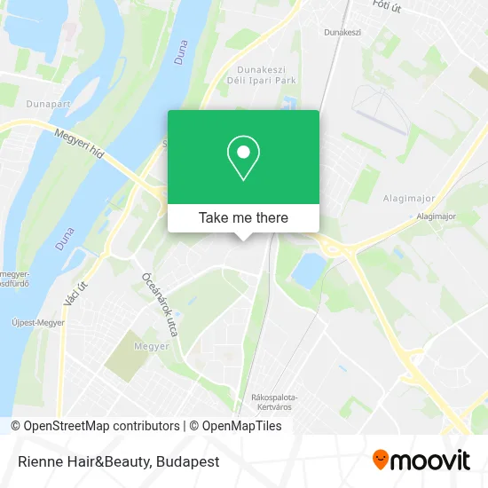Rienne Hair&Beauty map