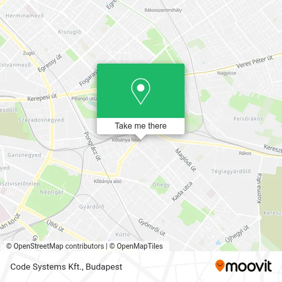 Code Systems Kft. map