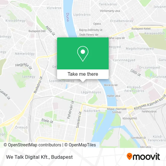 We Talk Digital Kft. map