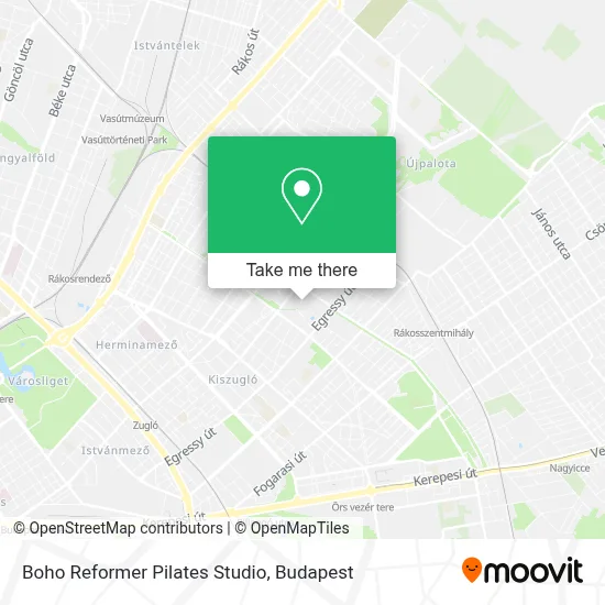 Boho Reformer Pilates Studio map