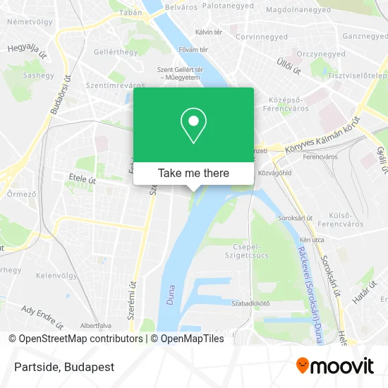 Partside map