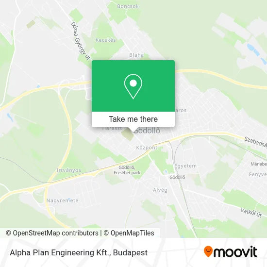 Alpha Plan Engineering Kft. map