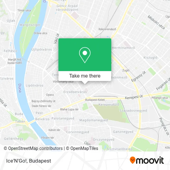 Ice'N'Go! map