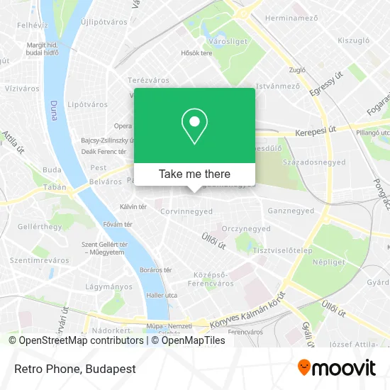 Retro Phone map