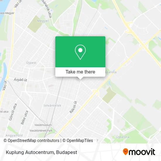 Kuplung Autocentrum map