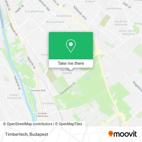 Timbertech map