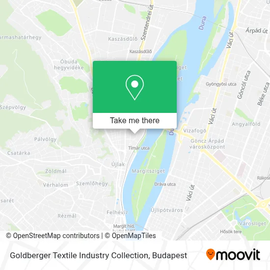 Goldberger Textile Industry Collection map