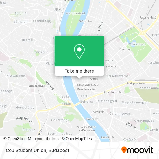 Ceu Student Union map