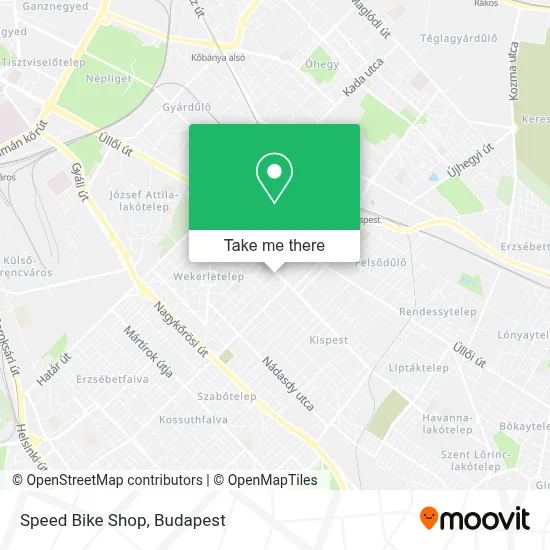 Speed Bike Shop map