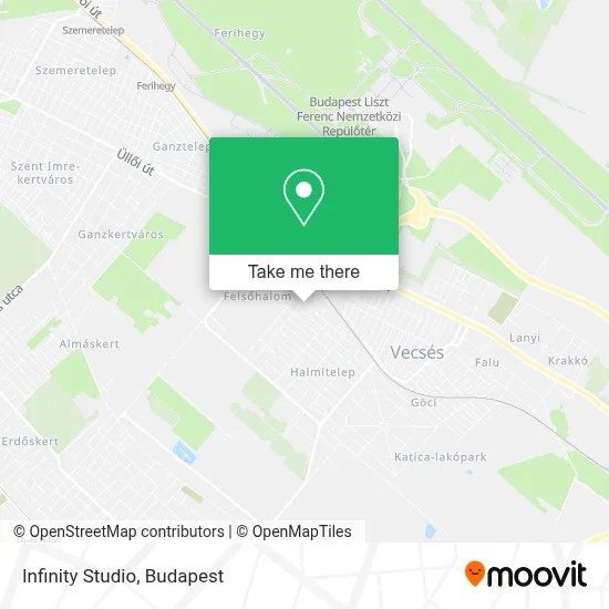 Studio Infinity map
