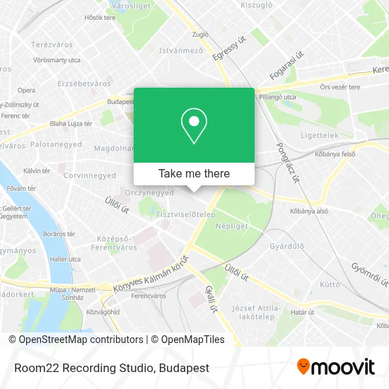 Room22 Recording Studio map