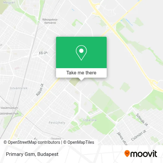 Primary Gsm map