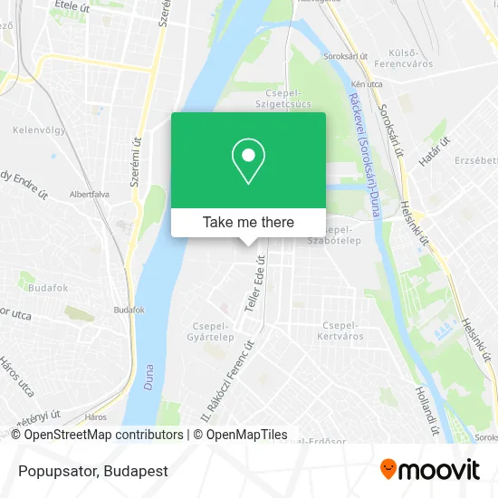 Popupsator map