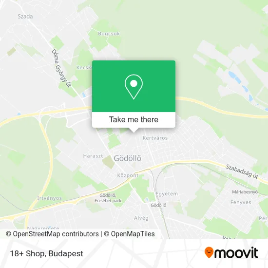 18+ Shop map
