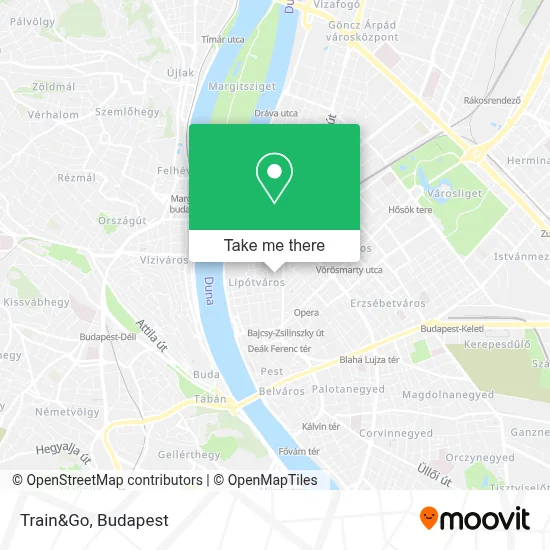 Train&Go map