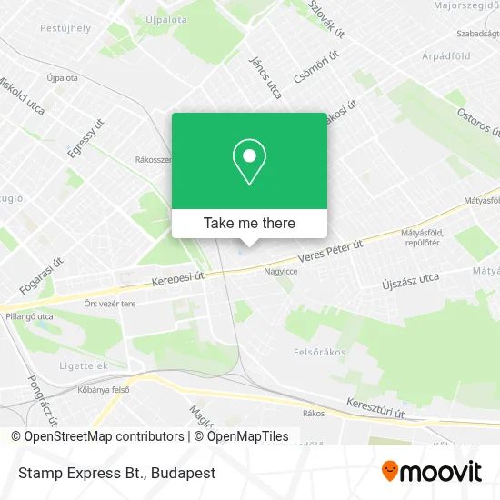 Stamp Express Bt. map