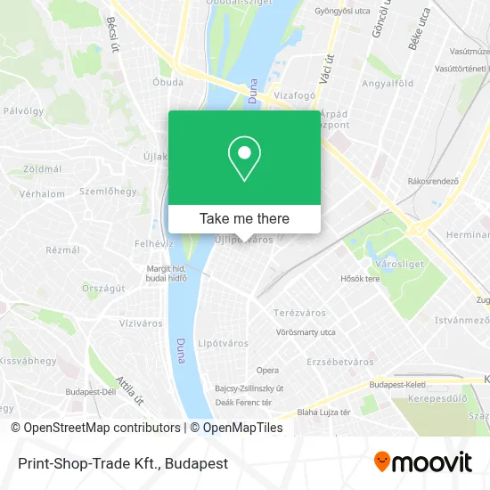 Print-Shop-Trade Kft. map