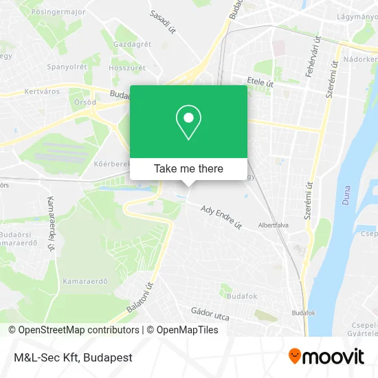 M&L-Sec Kft map