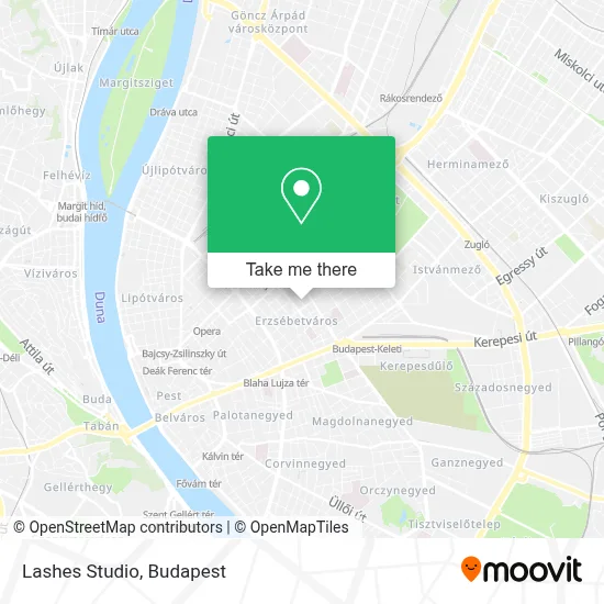 Lashes Studio map