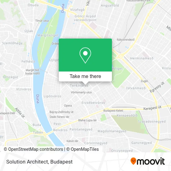Solution Architect map