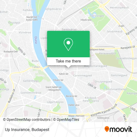 Up Insurance map