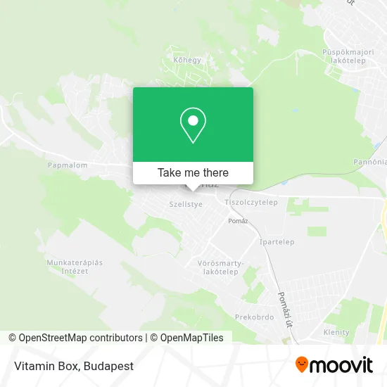 Vitamin Box map