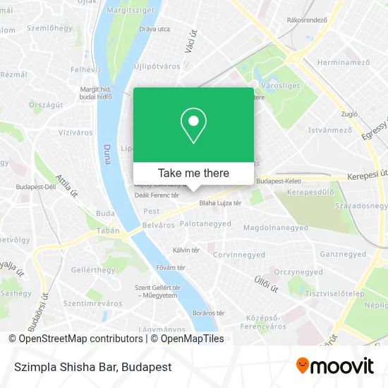 Szimpla Shisha Bar map