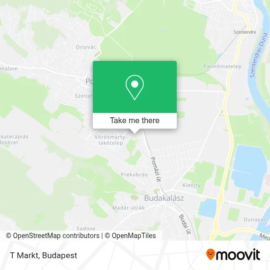 T Markt map