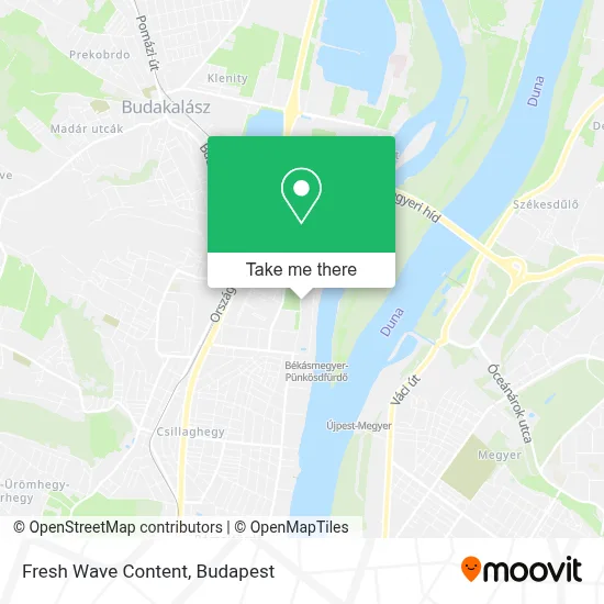 Fresh Wave Content map