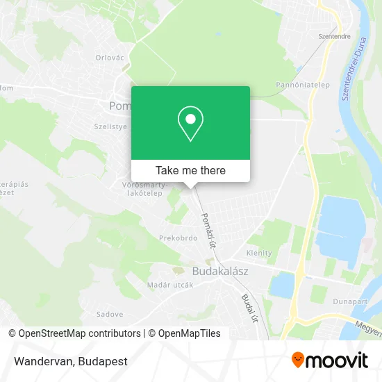 Wandervan map