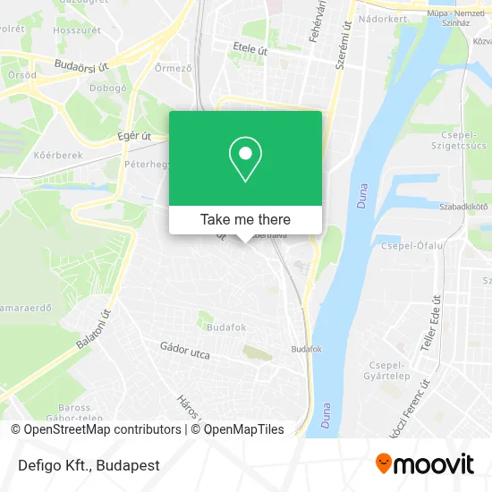 Defigo Kft. map
