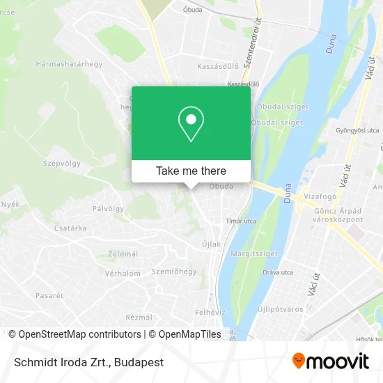 Schmidt Iroda Zrt. map