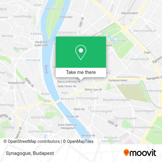 Synagogue map
