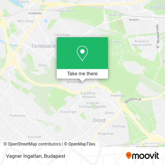 Vagner Ingatlan map