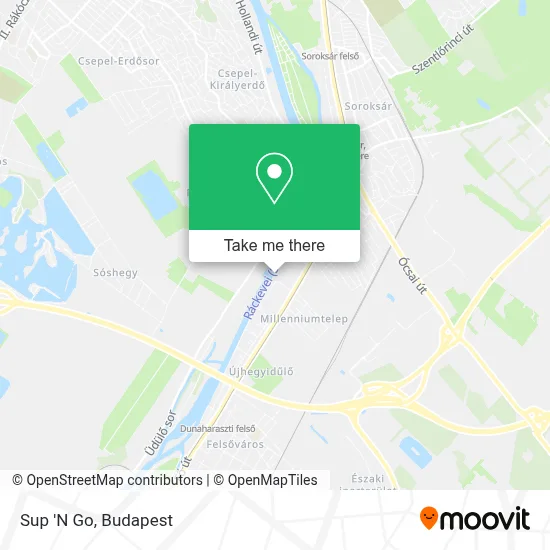 Sup 'N Go map