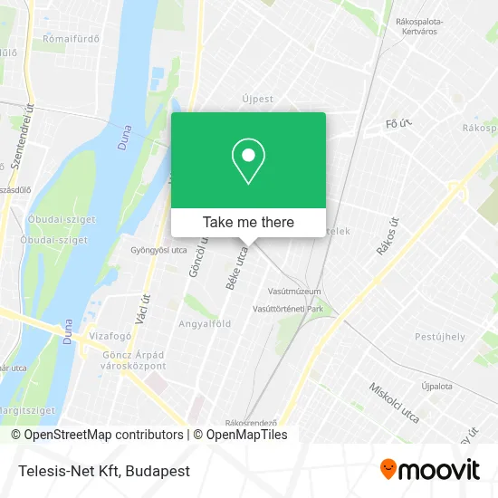 Telesis-Net Kft map