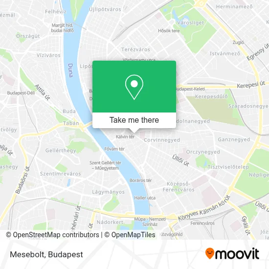 Mesebolt map