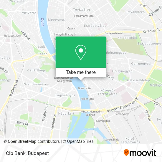 Cib Bank map