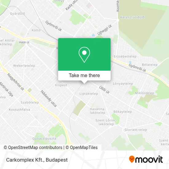 Carkomplex Kft. map