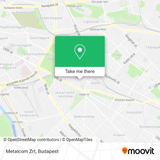 Metalcom Zrt map
