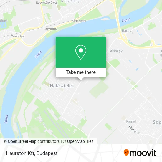 Hauraton Kft map